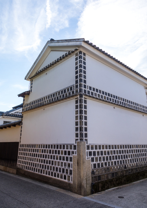 Old house in Bikan historical quarter, Okayama Prefecture, Kurashiki, Japan