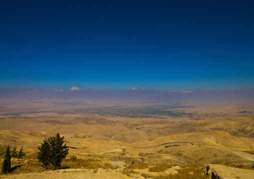 View From Mount Nebo In The Abarim Mountains, Jordan