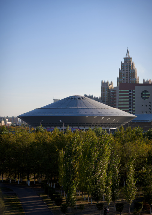 The Ufo Shaped Circus Of Astana, Kazakhstan