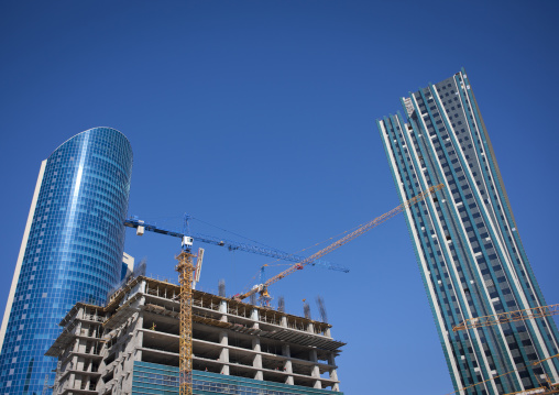 Buildings In Construction, Astana, Kazakhstan