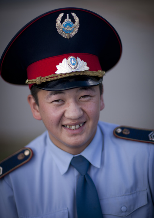 Policeman In Astana, Kazakhstan