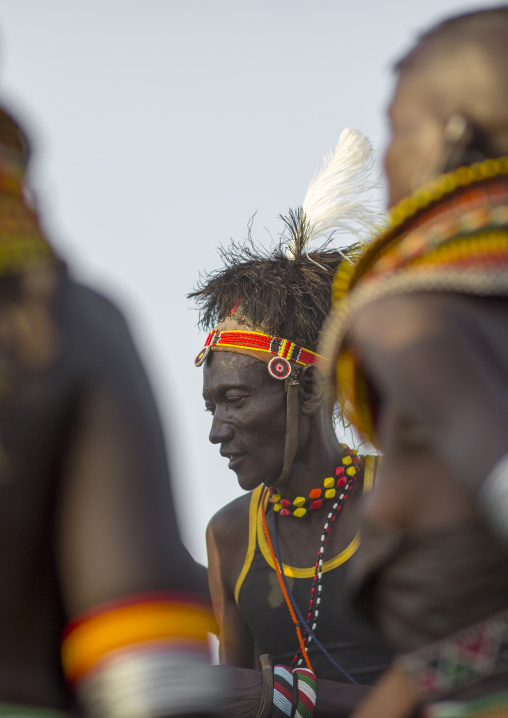 Turkana tribe people, Turkana lake, Loiyangalani, Kenya
