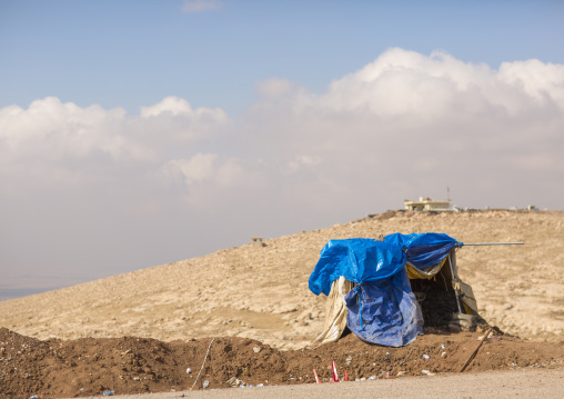 Kurdish Shelter On The Frontline, Duhok, Kurdistan, Iraq