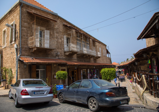 A view of the old pedestrian souk, Mount Lebanon Governorate, Byblos, Lebanon