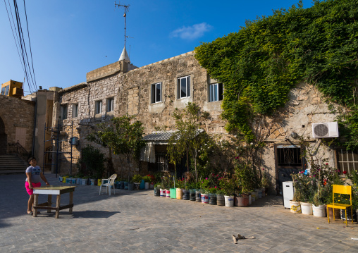 Traditonal house in the old city, South Governorate, Tyre, Lebanon