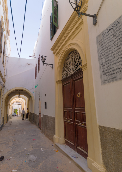 Old door in the medina, Tripolitania, Tripoli, Libya
