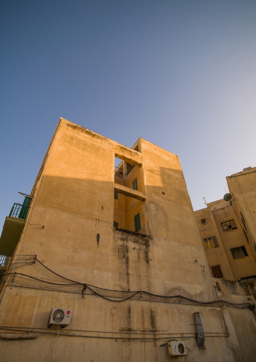 Building from the italian settlement, Tripolitania, Tripoli, Libya