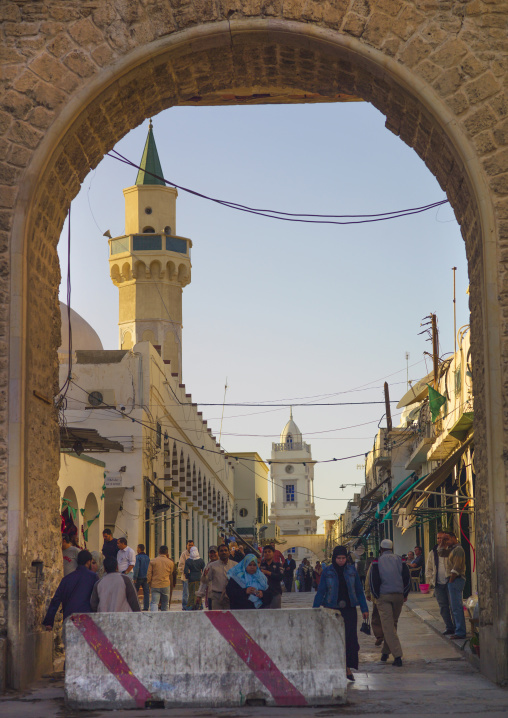 Freedom gate in the medina old town, Tripolitania, Tripoli, Libya