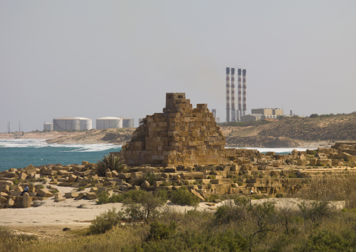 Leptis magna old port, Tripolitania, Khoms, Libya