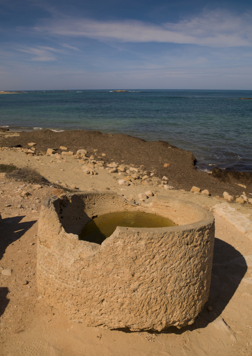 Old roman water tanks, Tripolitania, Sabratha, Libya