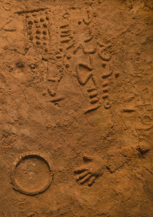 Detail of an old ksar, Tripolitania, Nalut, Libya