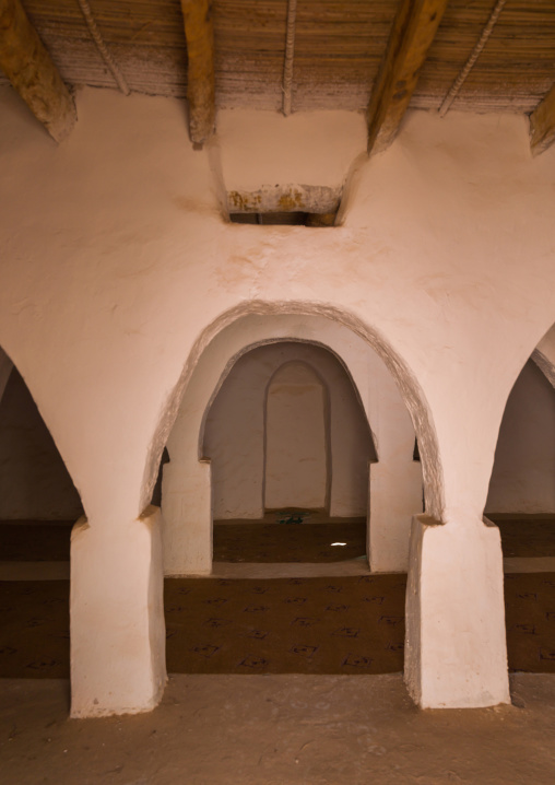 Arches in an old mosque, Tripolitania, Ghadames, Libya