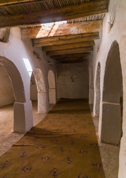 Arches in an old mosque, Tripolitania, Ghadames, Libya