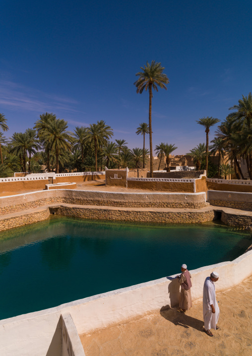 Ain al-faras aka horse fountain, Tripolitania, Ghadames, Libya