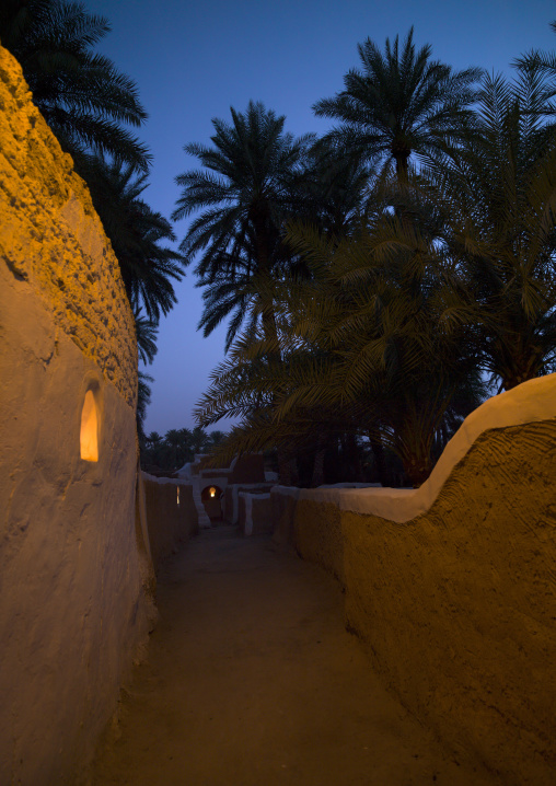 Old narrow street, Tripolitania, Ghadames, Libya