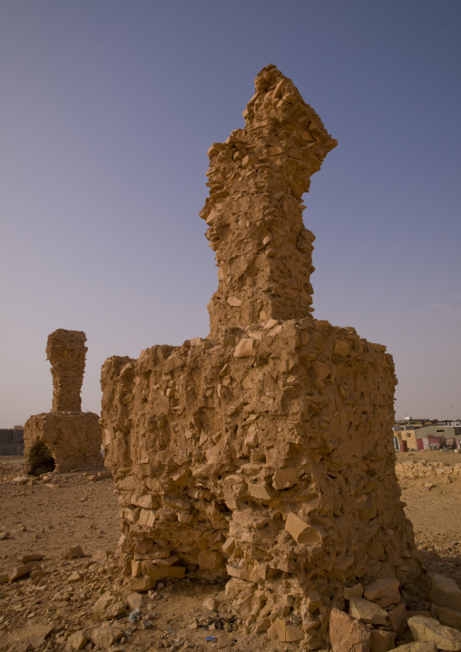 Ruis of an old grave, Tripolitania, Ghadames, Libya