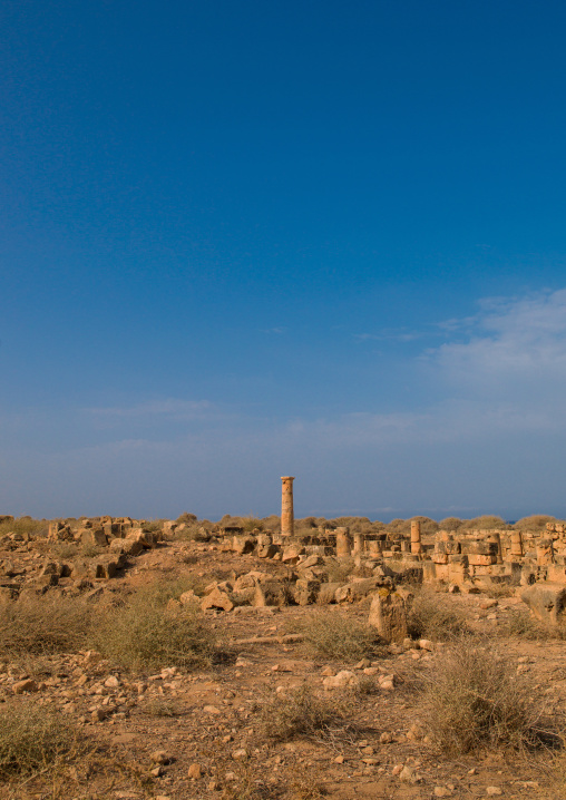 Roman ruins, Cyrenaica, Tocra, Libya
