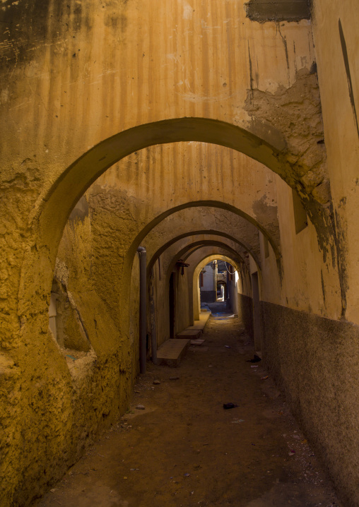 Passageway in the medina, Tripolitania, Tripoli, Libya