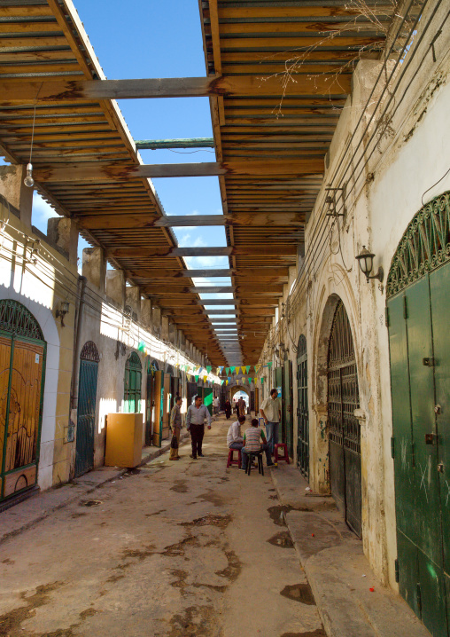 Alley in the market, Tripolitania, Tripoli, Libya
