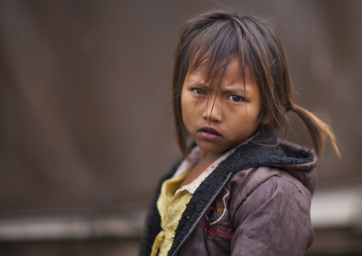 Khmu minority girl, Xieng khouang, Laos
