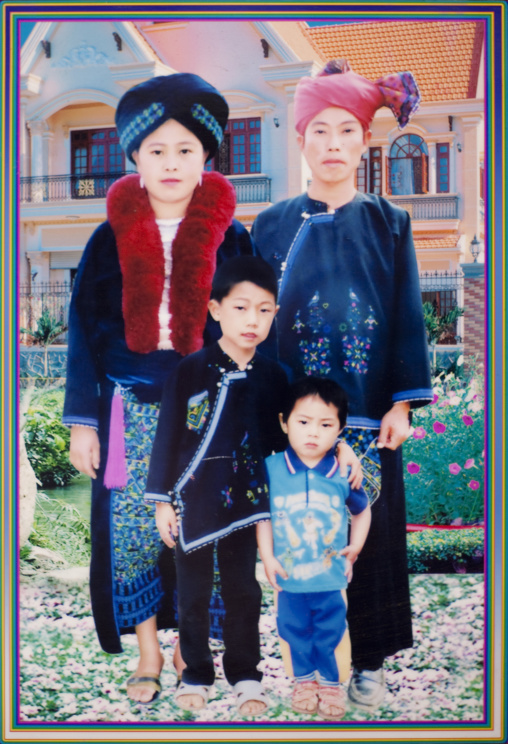 Yao minority picture, Ban xay leck, Laos