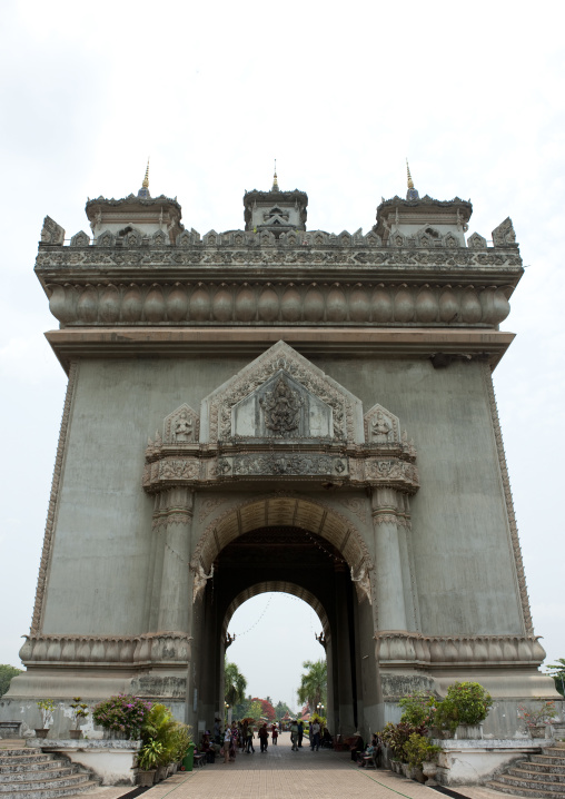 Arch of triumph, Vientiane, Laos