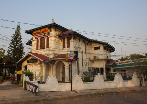 Old french colonial house, Savannakhet, Laos