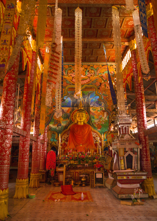 Buddhist temple, Nam deng, Laos