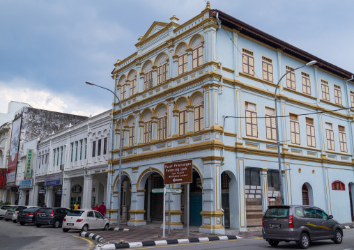 Old Colonial House In The Unesco World Heritage Zone, Perak State, Ipoh, Malaysia