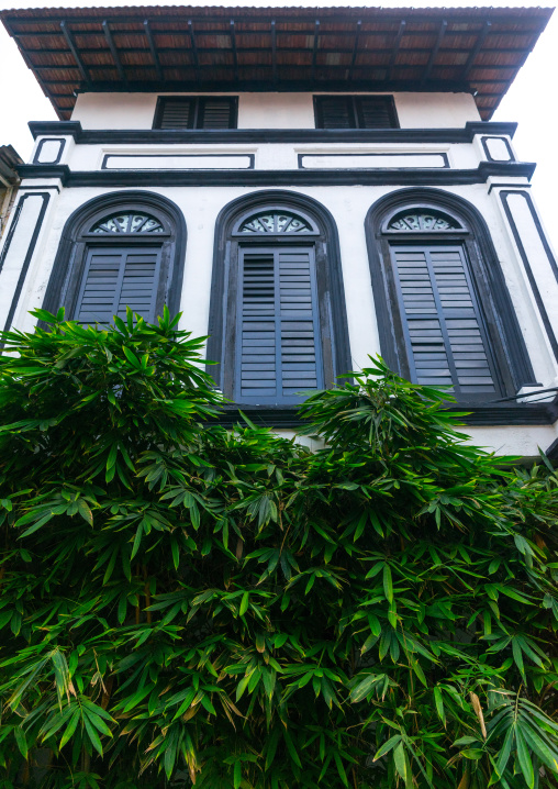 Old Colonial House In The Unesco World Heritage Zone, Perak State, Ipoh, Malaysia