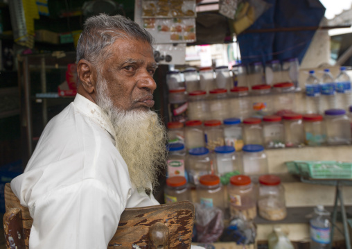 Old Man With White Beard, George Town, Penang, Malaysia