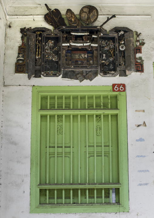 Old Colonial Window, George Town, Penang, Malaysia