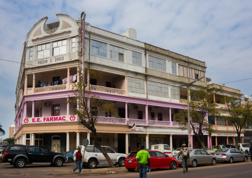 Old Portuguese Colonial Building, Maputo, Maputo City, Mozambique