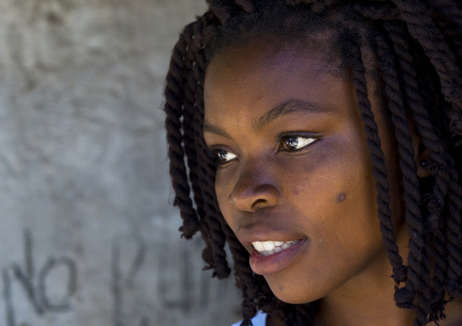 Beautiful Young Woman, Island Of Mozambique, Nampula Province, Mozambique