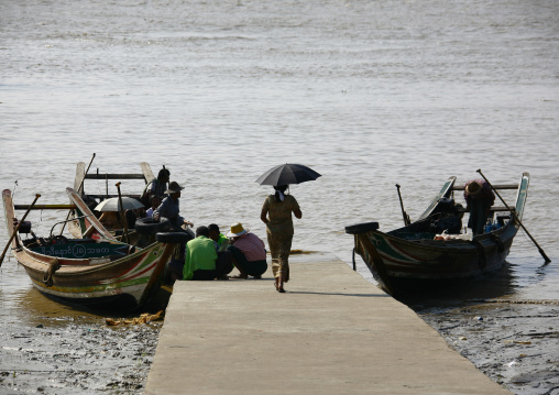Rangoon River Deck, Myanmar