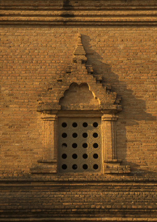 Old Temple Window, Bagan, Myanmar