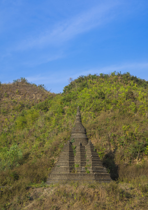 Buddhist Stupa, Mrauk U, Myanmar