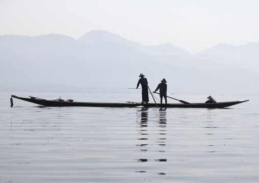 Traditional Fishermen, Inle Lake, Myanmar