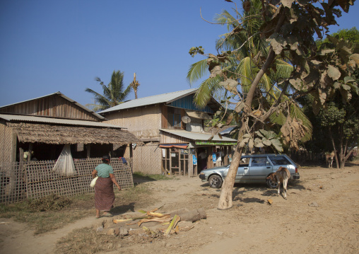 Rohingya Village Attacked By Extremists Buddhists, Thandwe, Myanmar
