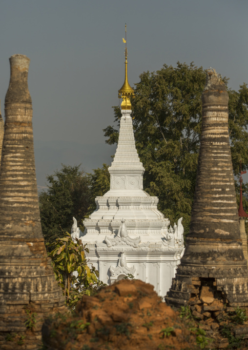 Shwe Inn Thein Paya Temple, Inle Lake, Myanmar