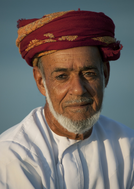 Portrait Of Man In Masirah Island, Oman