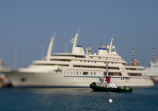 Ships In Muscat Port, Oman