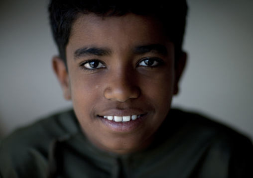Omani Kid Smiling At The Camera, Sinaw, Oman