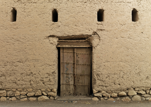 Outdoor Of The Old House In The Old Quarter In Nizwa, Oman