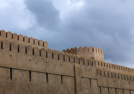 Wall Of Nizwa Castle, Oman