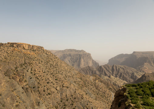 Anantara al jabal al akhdar resort on the top of a mountain, Jebel Akhdar, Sayq, Oman