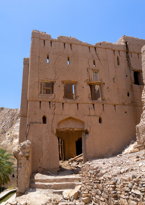Ruins of old houses, Ad Dakhiliyah ‍Governorate, Birkat Al Mouz, Oman