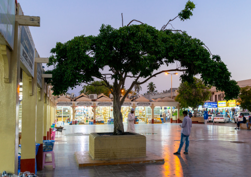 Central market at night, Dhofar Governorate, Salalah, Oman