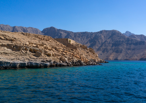 Telegraph island, Musandam Governorate, Khasab, Oman