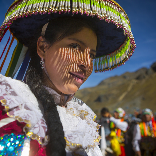 Qulla Dancer At Qoyllur Riti Festival, Ocongate Cuzco, Peru